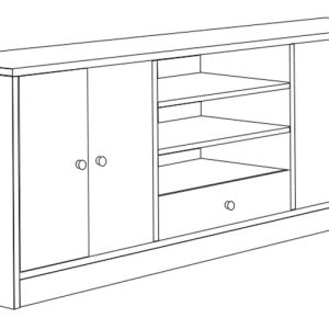 Kệ tivi hiện đại thiết kế tiện dụng